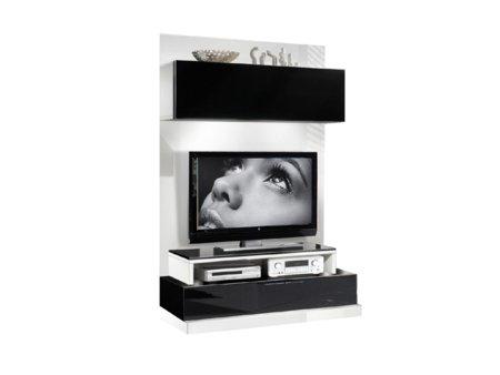 Foto Mueble para televisión con vitrina