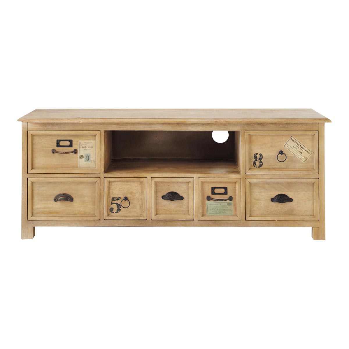 Foto Mueble TV de madera Naturaliste