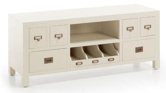 Foto Mueble TV Virgin Pequeño Blanco