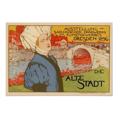 Foto Muere Alte Stadt de Otto Fischer Posters