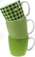 Foto Mug porcelana ambit farr rayas verdes