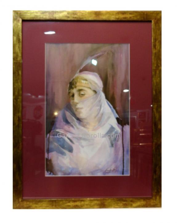 Foto Mujer Arabe | Pinturas de figuras de mujer en acuarela sobre papel