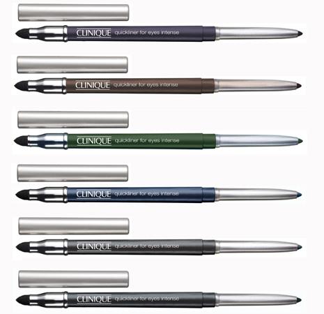 Foto Mujer Maquillaje Clinique Quickliner for Eyes Intense Intense Charcoal