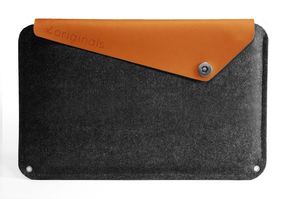 Foto Mujjo Woolfelt Leather Sleeve for MB Air 11