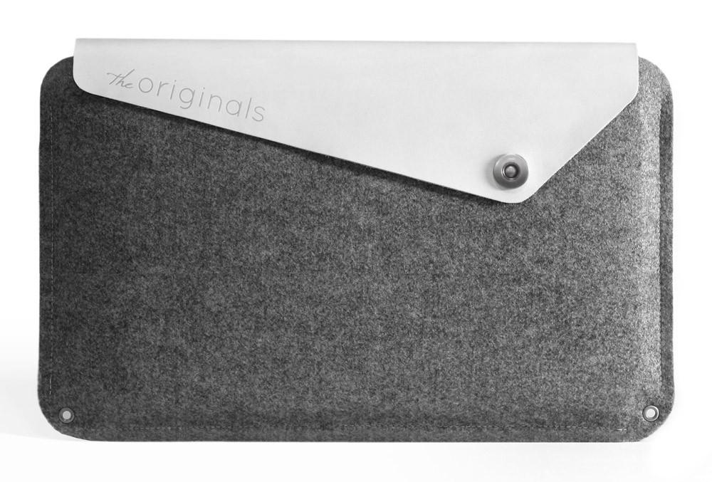 Foto Mujjo Woolfelt Leather Sleeve for MB Air 11