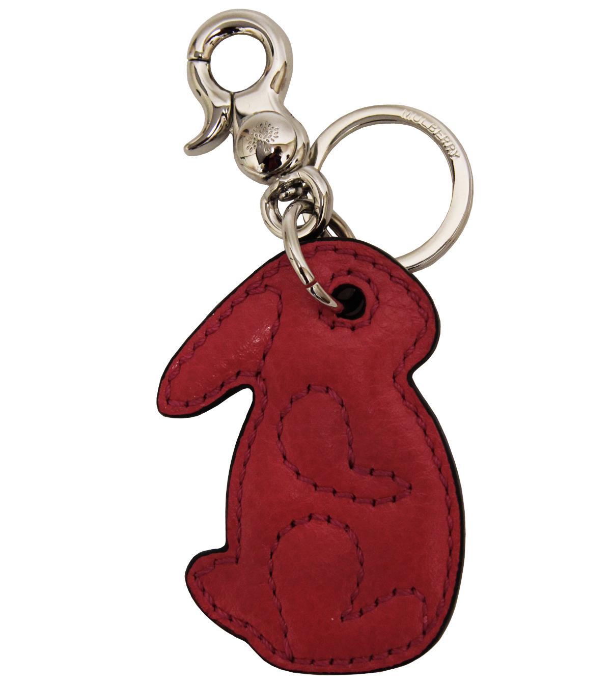 Foto Mulberry Hot Pink Bunny Keyring