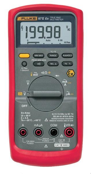 Foto Multímetro industrial fluke 87v ex