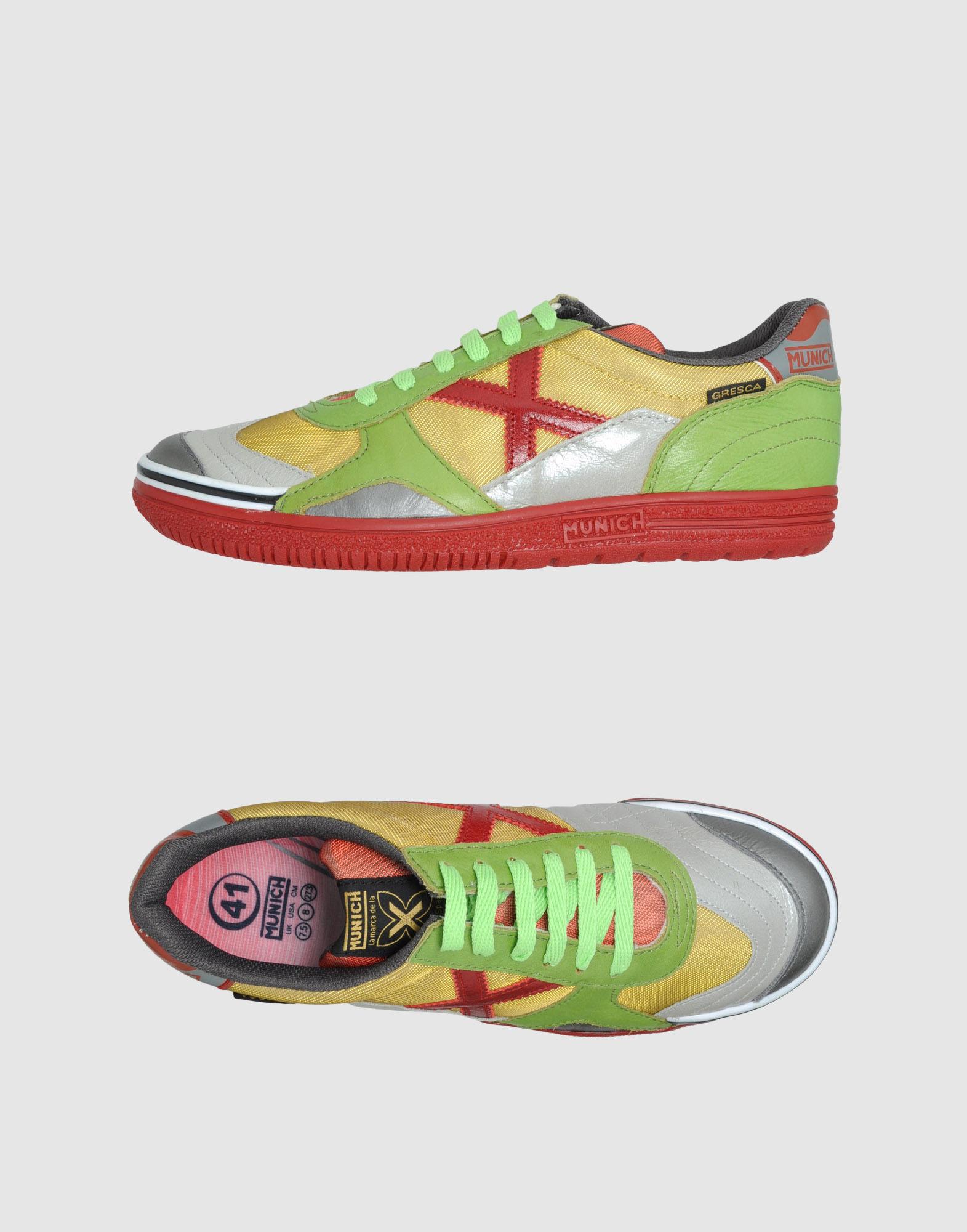 Foto munich sneakers Hombre Verde claro