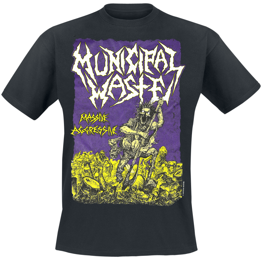 Foto Municipal Waste: Massive aggressive - Camiseta