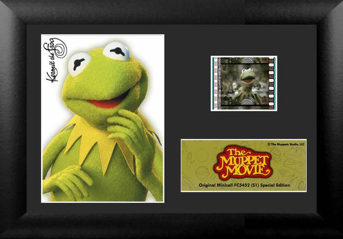Foto Muppets Recortes De Carrete En Caja De Madera Kermit