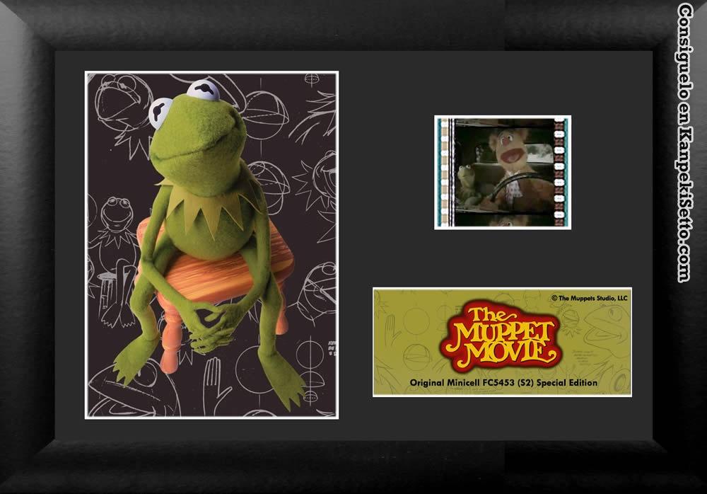 Foto Muppets Recortes De Carrete En Caja De Madera Kermit Ii