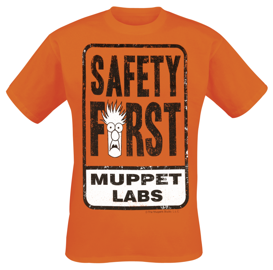 Foto Muppets, The: Safety First - Camiseta