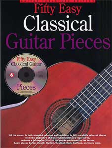 Foto Music Sales 50 Easy Classical Guitar Piece