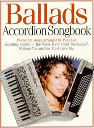 Foto Music Sales Ballads Accordion Songbook