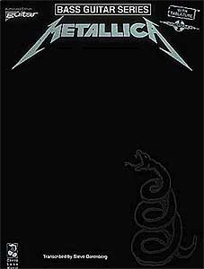 Foto Music Sales Metallica Black Album (Bass)