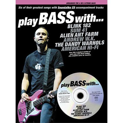 Foto Music Sales Play Bass with Blink 182, Sum 41, Alien Ant*, Play-Along