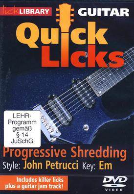 Foto Music Sales Quick Licks John Petrucci