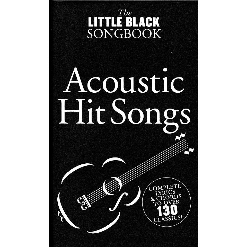 Foto Music Sales The Little Black Songbook Acoustic Hit Songs, Cancionero