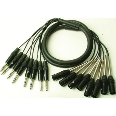 Foto Music Store MSC 10.0 MP3-8 ECO-C Multicore 8x XLRm/SteKli,10m sym.Studio-