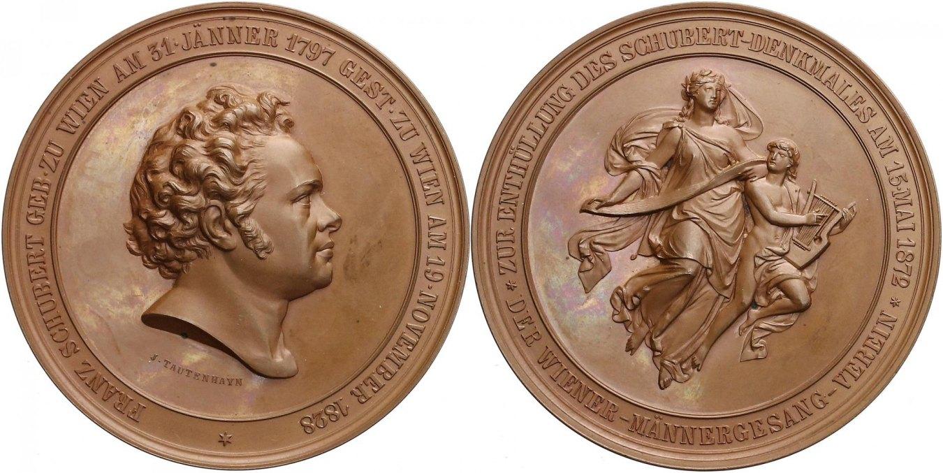 Foto Musiker Bronzemedaille 1872