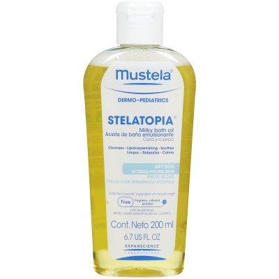 Foto mustela aceite de baÑo stelatopia