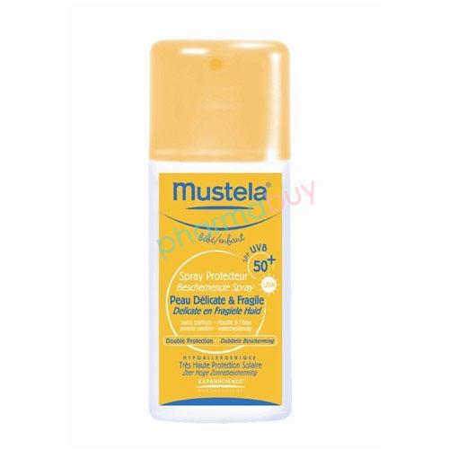 Foto Mustela spray protector airless spf 50+ 100 ml