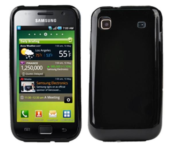 Foto Muvit Funda Minigel MUCCPSKI9000001 - Negro glossy para Samsung I9000 Galaxy S