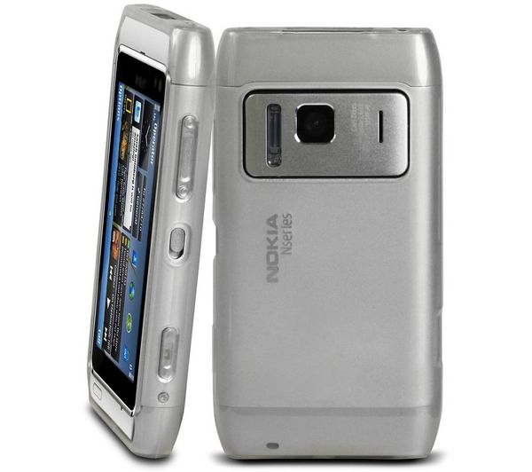 Foto Muvit Funda Minigel MUCCPSKN8001 - Transparente para Nokia N8