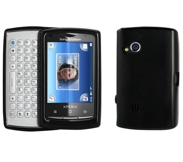 Foto Muvit Funda Minigel MUCCPSKX10MPRO001 - Negro glossy para Sony Ericsson Xperia X10 mini pro