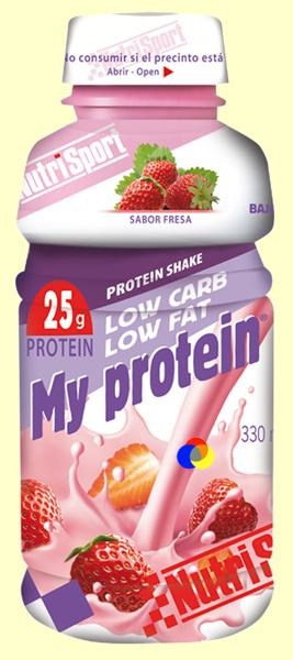 Foto My Protein Fresa - NutriSport - 330 ml