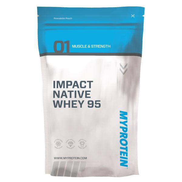 Foto Myprotein Impact Native Whey 95, Vanilla, Pouch, 1kg Vainilla Bolsa 1