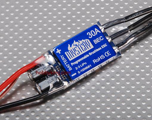Foto Mystery 30A BEC Brushless Speed Controller (Blue Series)