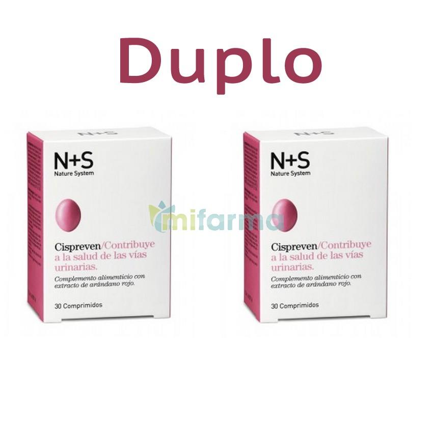 Foto N+S Cispreven Nature System 30 Comprimidos DUPLO