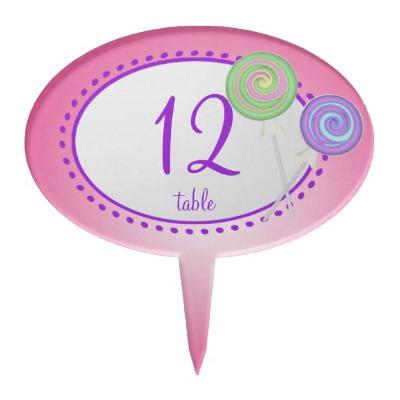 Foto Número de la tabla del caramelo del Lollipop