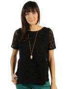 Foto nümph Izzy Lace Camiseta caviar