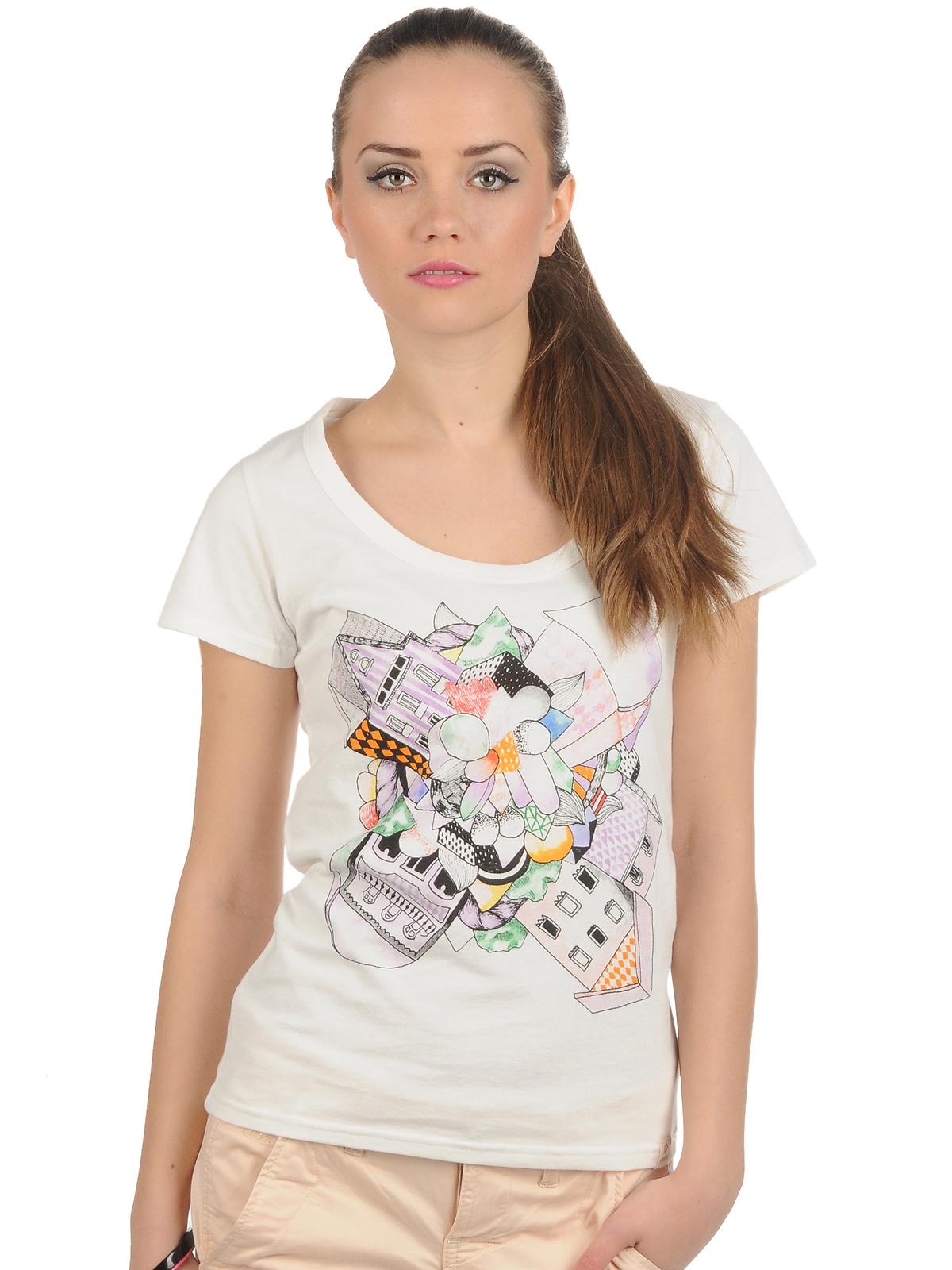 Foto Nümph Samira Camiseta blanco L