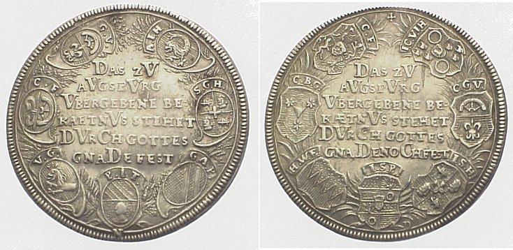Foto Nürnberg, Stadt Medaille 1730