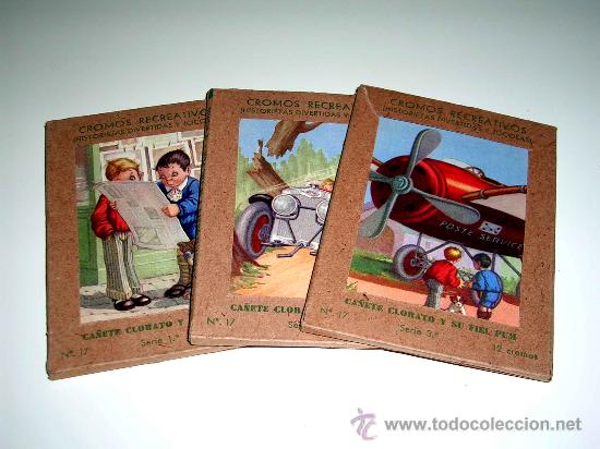 Foto n 17, cañete clorato y su fiel pum, completa 36 cromos recreativ