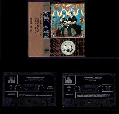 Foto Nacho Cano / German Coppini - Spain Cassette Single Ariola 1986 -limitada/mecano