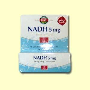 Foto NADH - Laboratorios KAL - 30 comprimidos