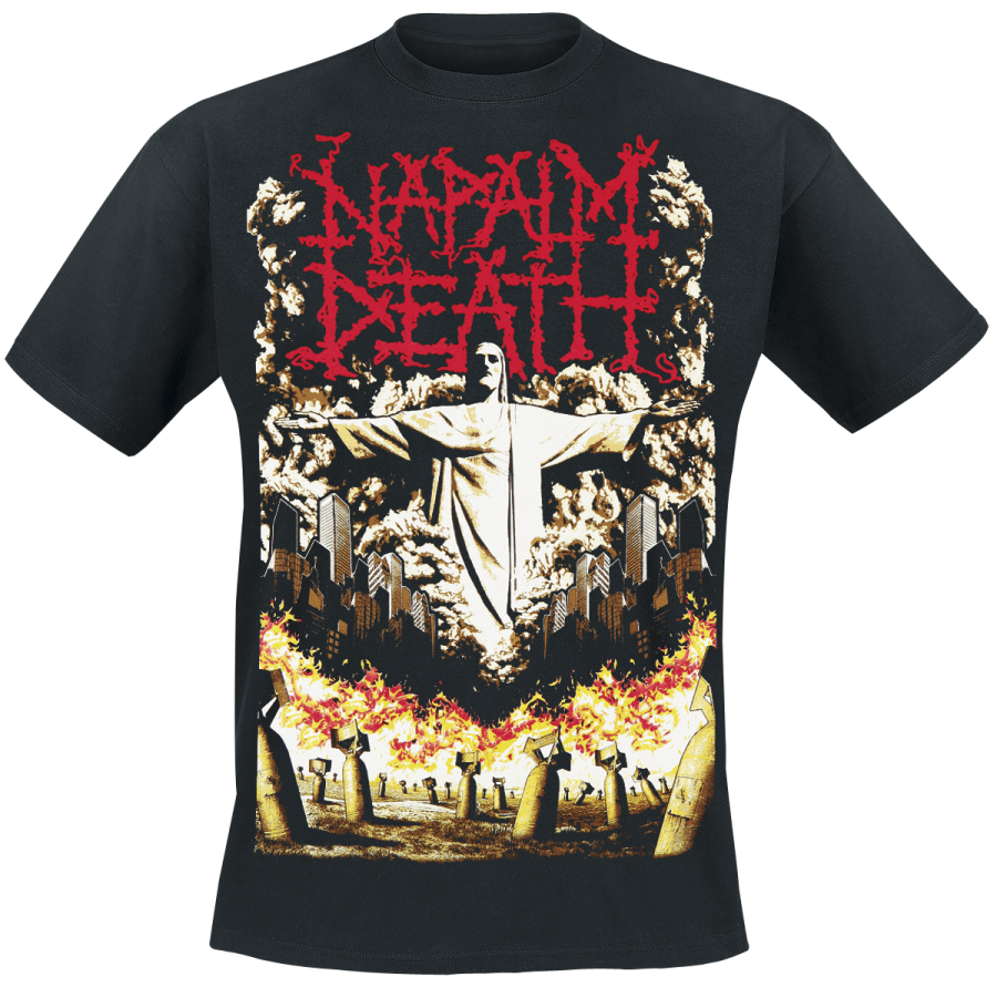 Foto Napalm Death: Jesus - Camiseta