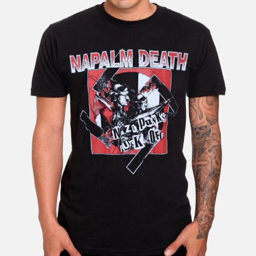 Foto Napalm Death - Nazi Punks - Color: Negro