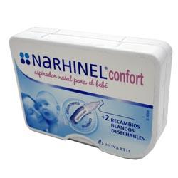 Foto Narhinel confort aspirador nasal para el bebe + 2 recambios blandos desechables
