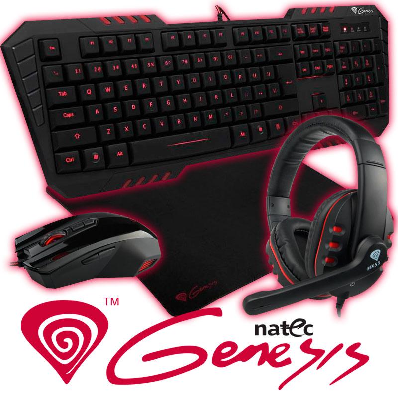 Foto Natec Genesis PRO Gaming Pack