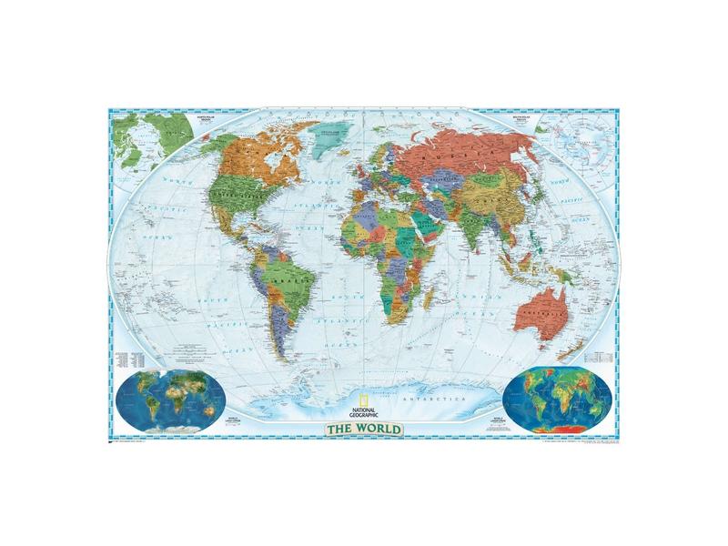 Foto National Geographic World Maps: The Decorator