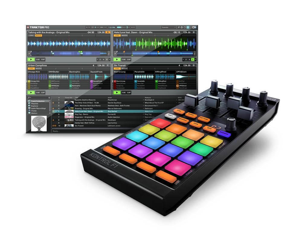 Foto Native Instruments Traktor Kontrol F1 Controladora para DJ