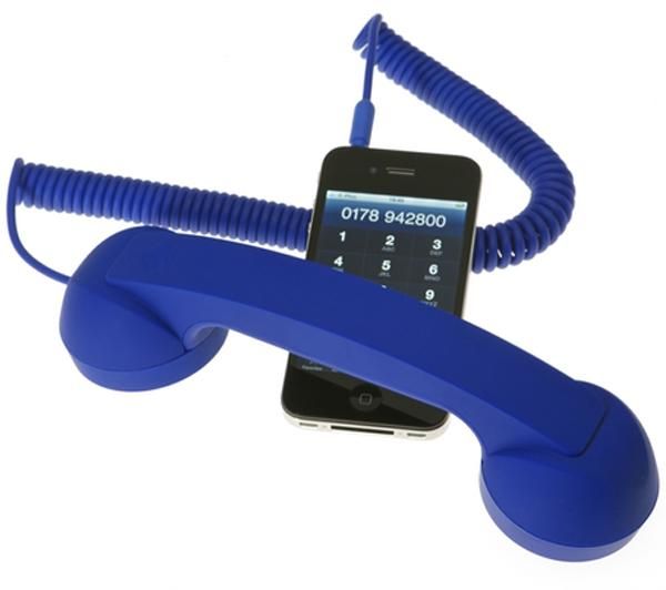 Foto Native Union Auricular telefónico Moshi Moshi Pop Phone - azul oscuro