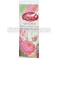 Foto Natural rose crema manos y pies con glicerina 75 ml