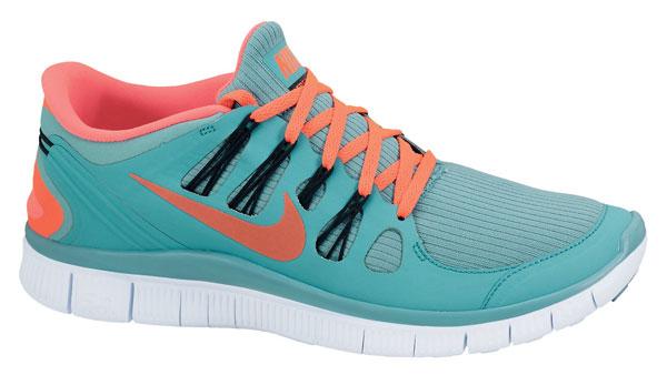 Foto Natural running Nike Free 5.0 Green / Red