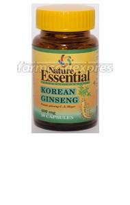 Foto Nature essential ginseng koreano 400 mg 50 capsulas